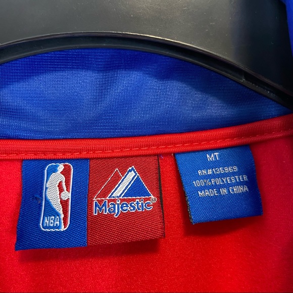 NBA Majestic Los Angeles Clippers Full Zip Jacket